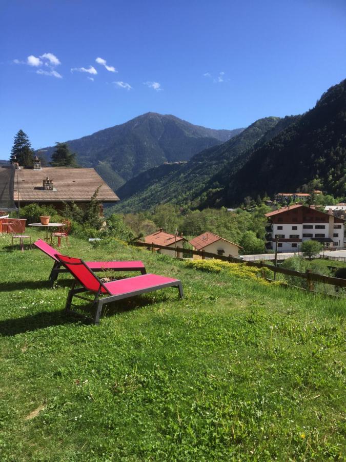 Rez De Jardin De Chalet Bois , Calme Et Verdure ! Saint-Martin-Vésubie Exteriör bild